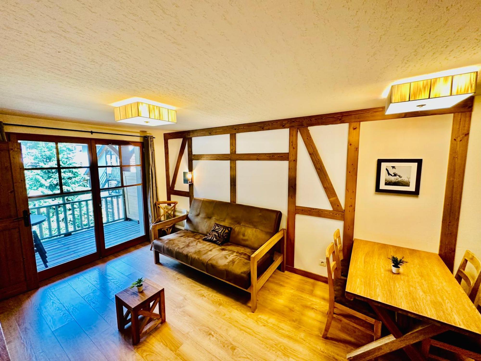 Appartements Avec Piscine Interieure Sauna Parking Etage 1 Au Centre Du Village Dans Residence Cami Real Saint-Lary-Soulan Dış mekan fotoğraf
